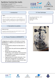 isae supaero contrôle de roulis